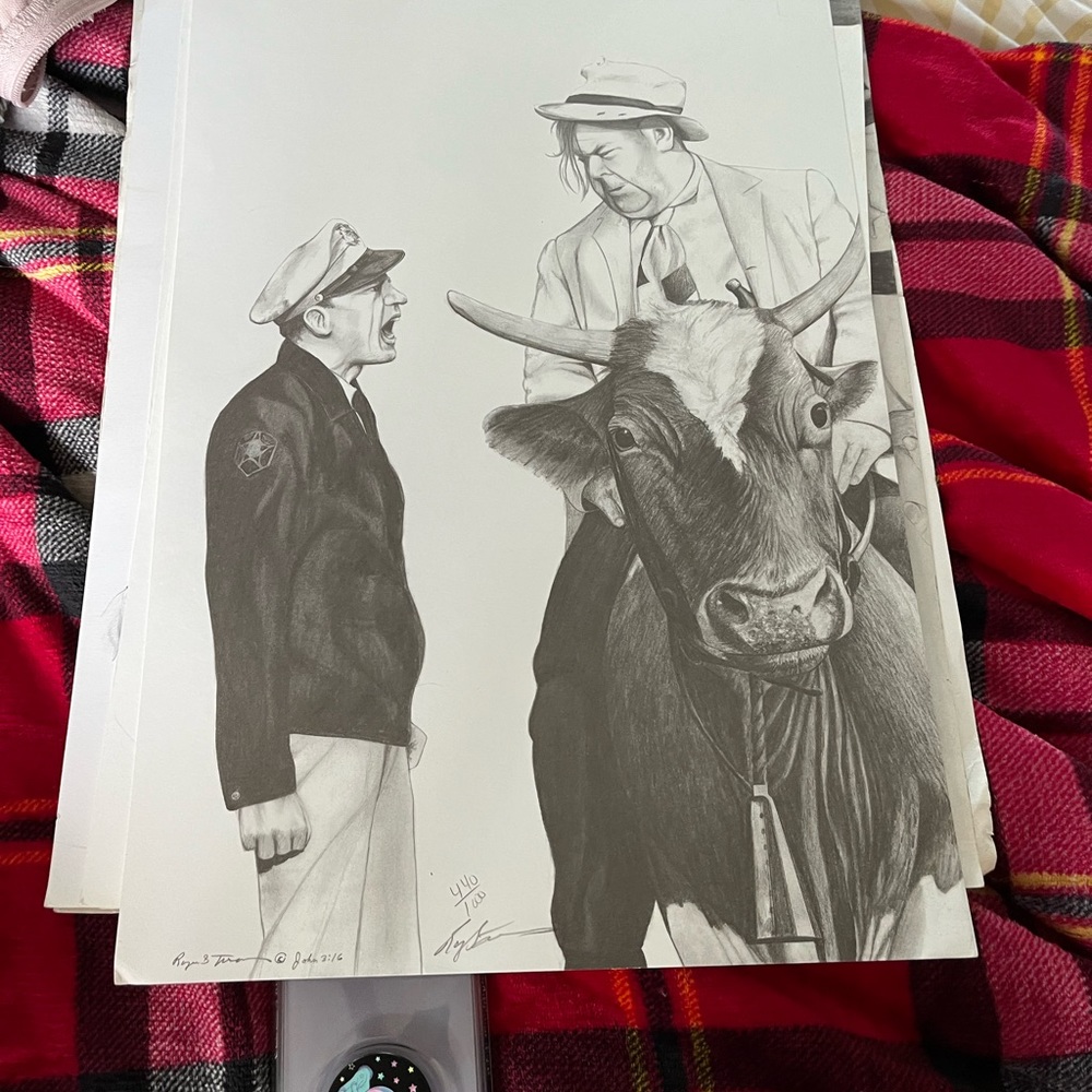Andy Griffith Lithograph